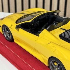 1:18 Ferrari F430 Scuderia 16M Spider 2008 Yellow - MR Models