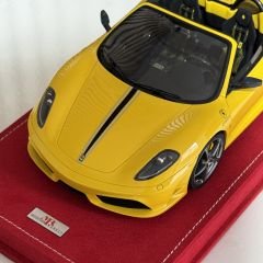 1:18 Ferrari F430 Scuderia 16M Spider 2008 Yellow - MR Models