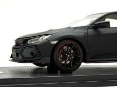 1:18 Honda Civic FK8 with Showcase Matte Black - One Model