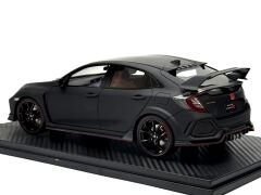 1:18 Honda Civic FK8 with Showcase Matte Black - One Model