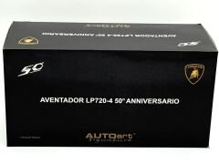 1:18 Lamborghini Aventador LP720-4 50.Yıl Blue 74682 - Autoart Signature