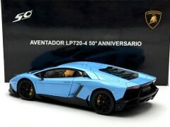 1:18 Lamborghini Aventador LP720-4 50.Yıl Blue 74682 - Autoart Signature