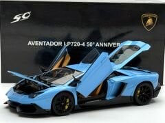 1:18 Lamborghini Aventador LP720-4 50.Yıl Blue 74682 - Autoart Signature