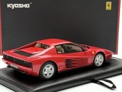 1:18 Ferrari Testarossa 1989 Deri Tabla üzerinde Resin - Kyosho