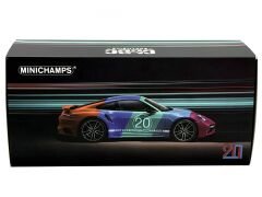 1:18 Porsche 911 992 Turbo S #20 Sport Design Red - Minichamps