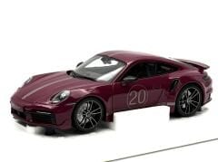 1:18 Porsche 911 992 Turbo S #20 Sport Design Red - Minichamps