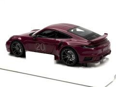 1:18 Porsche 911 992 Turbo S #20 Sport Design Red - Minichamps