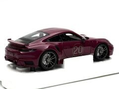 1:18 Porsche 911 992 Turbo S #20 Sport Design Red - Minichamps