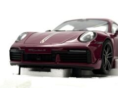 1:18 Porsche 911 992 Turbo S #20 Sport Design Red - Minichamps