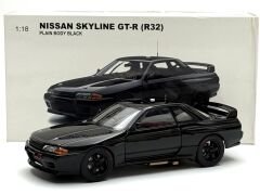 1:18 Nissan Skyline GT-R R32 Plain Body Gloss Black '92 - Autoart
