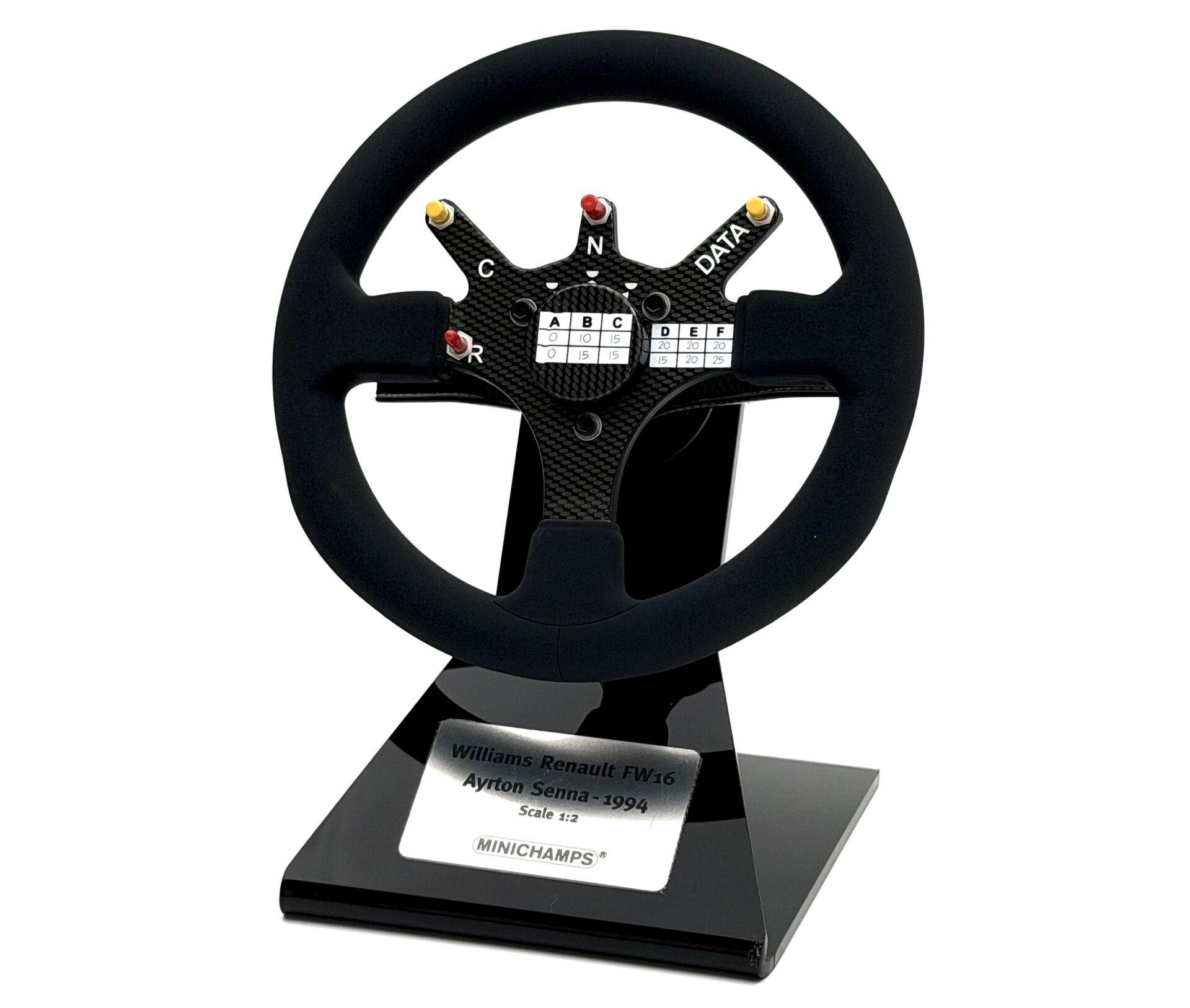 1:2 Williams Renault FW16 Steering Wheel Ayrton Senna 1994 - Minichamps