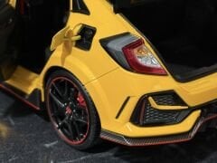 1:18 Honda Civic FK8 Type R 2020 Yellow - LCD Model