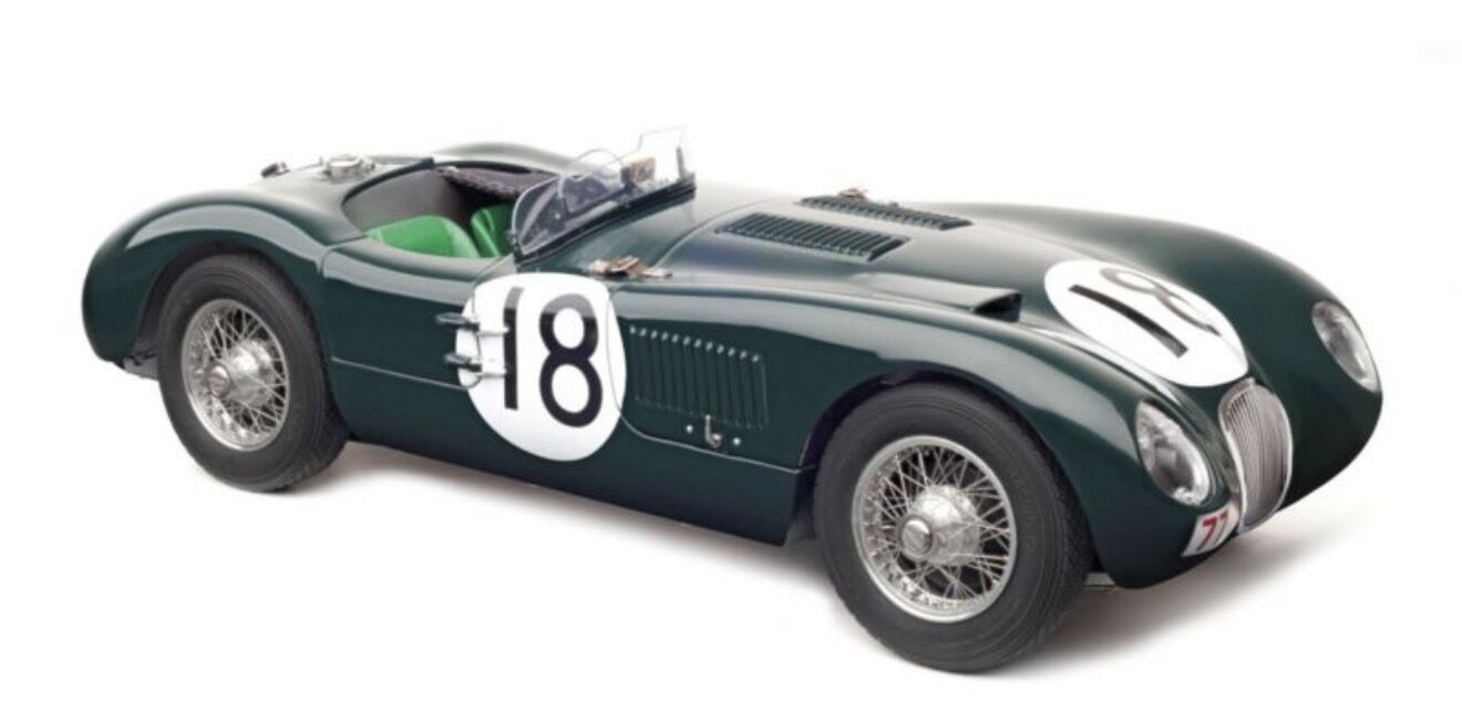 1:18 Jaguar C-Type 1953 24H Le Mans Winner #18 - CMC