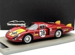 1:18 Alfa Romeo 33.2 Coda Lunga 1968 Le Mans Long Tail - Tecnomodel