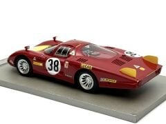 1:18 Alfa Romeo 33.2 Coda Lunga 1968 Le Mans Long Tail - Tecnomodel