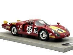 1:18 Alfa Romeo 33.2 Coda Lunga 1968 Le Mans Long Tail - Tecnomodel