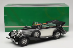 1:18 Mercedes-Benz 540K Cabriolet Silver 1936 - Cult Scale