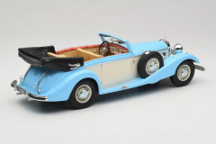 1:18 Mercedes-Benz 540K Cabriolet Blue 1936 - Cult Scale