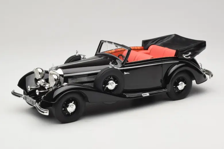 1:18 Mercedes-Benz 540K Cabriolet Black 1936 - Cult Scale